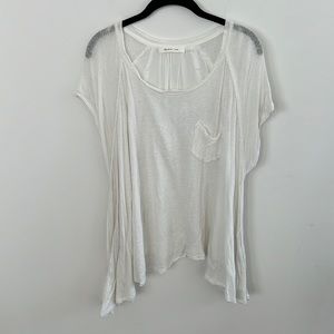 Mustard Seed ~ White Blouse